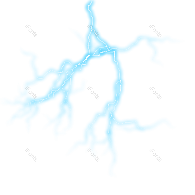 元素图片,立体元素,自然PNG,闪电免抠素材